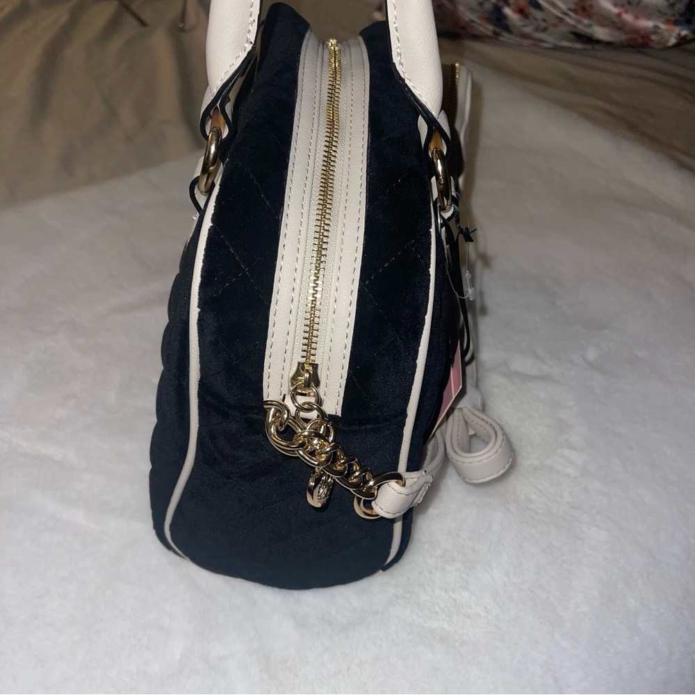 Juicy Couture Black Satchel with White Accents - Picture 5 of 13